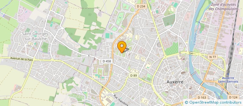 localisation de l'entreprise MONSIEUR ZLATAN SABANOVIC  AUXERRE
