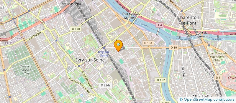 localisation de l'entreprise MONSIEUR ZLATKO HADZHIIVANOV à IVRY-SUR-SEINE