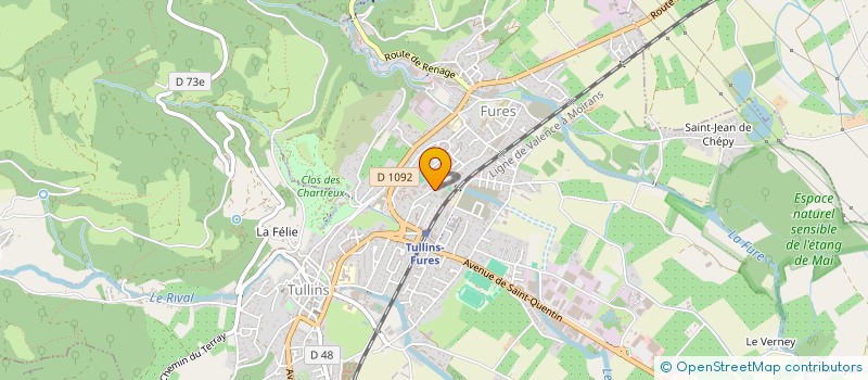 localisation de l'entreprise MONSIEUR ZLATKO KUSENDA  TULLINS