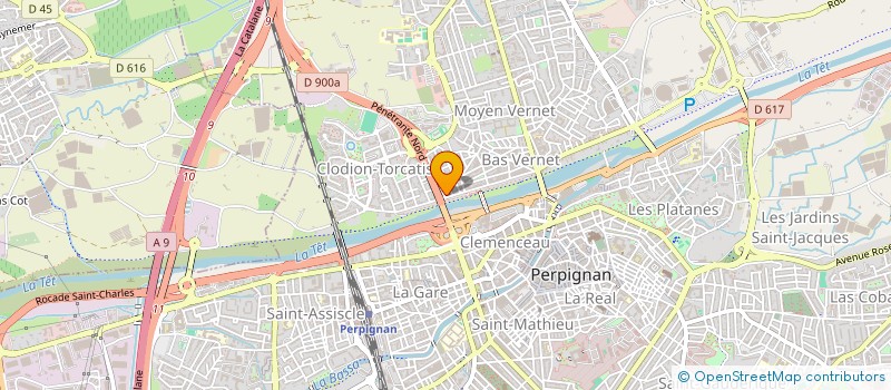 localisation de l'entreprise MONSIEUR ZMARAY AMARKHIL  PERPIGNAN