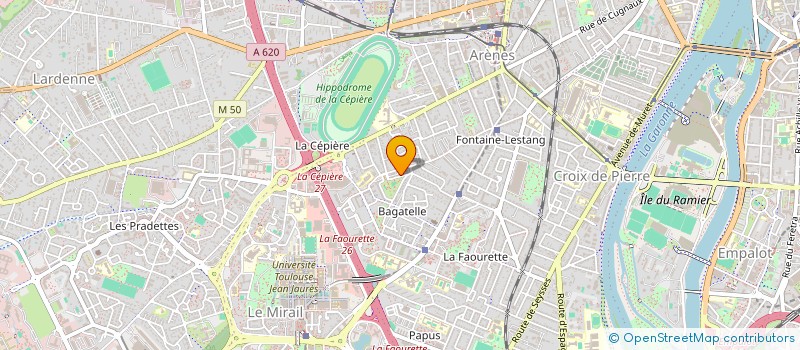 localisation de l'entreprise MONSIEUR ZMARYALI NOORI à TOULOUSE