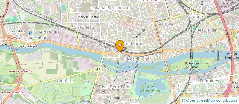 localisation de l'entreprise MONSIEUR ZOBAIDULLAH MOHAMMADI  TOURS