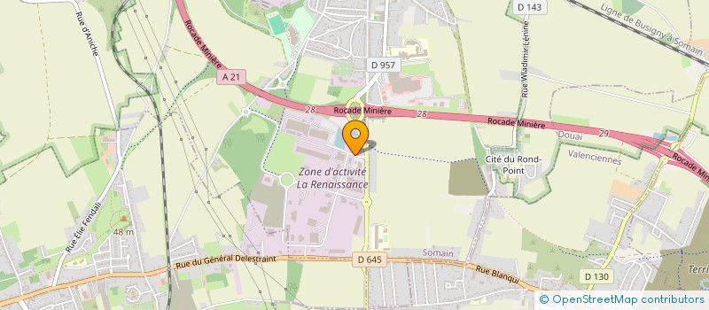 localisation de l'entreprise MONSIEUR ZOBAIR AZIZI  SOMAIN