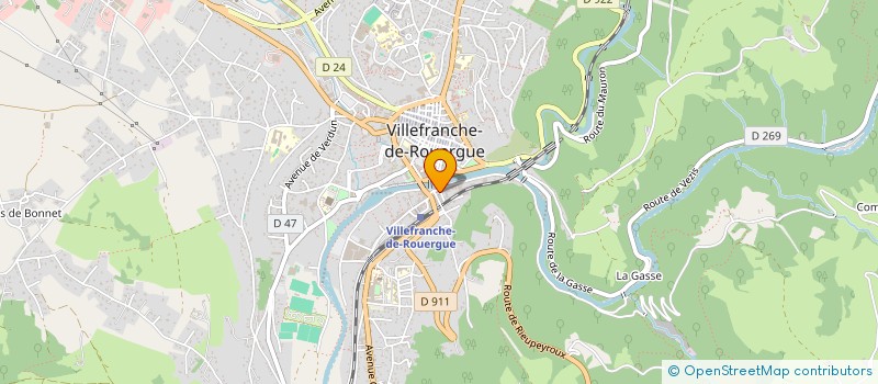 localisation de l'entreprise MONSIEUR ZOBAIR RAHEEMI  VILLEFRANCHE-DE-ROUERGUE