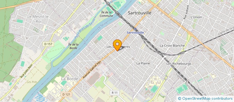 localisation de l'entreprise MONSIEUR ZOBAUD GHEHI à SARTROUVILLE