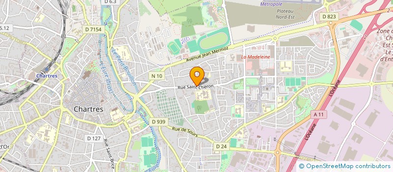 localisation de l'entreprise MONSIEUR ZOBELA MAYINDA à CHARTRES