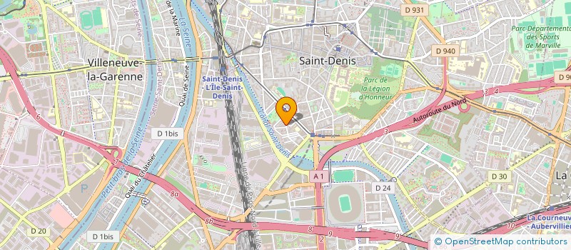 localisation de l'entreprise MONSIEUR ZOBIR FAIZI  SAINT-DENIS