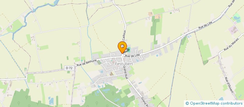 localisation de l'entreprise MONSIEUR ZOE CADILLON  FESTUBERT