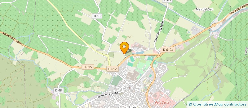 localisation de l'entreprise MONSIEUR ZOE MEUNIER  THUIR