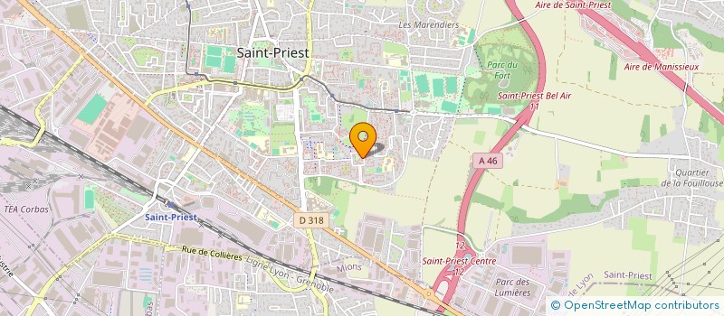 localisation de l'entreprise MONSIEUR ZOHAIB KHAWAJA  SAINT-PRIEST