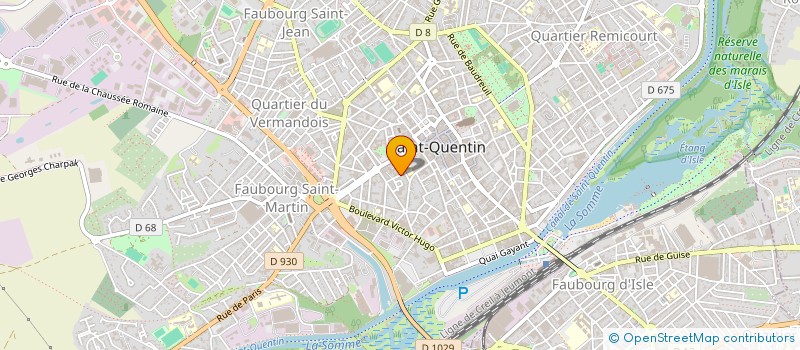 localisation de l'entreprise MONSIEUR ZOHAIB SARWAR  SAINT-QUENTIN