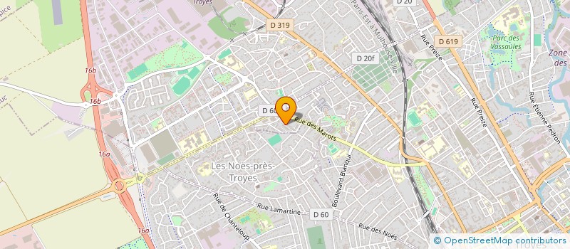 localisation de l'entreprise MONSIEUR ZOHAIR HASSANI  TROYES