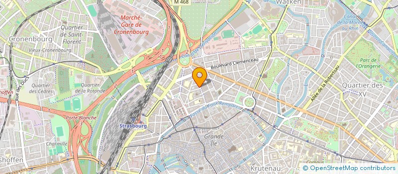 localisation de l'entreprise MONSIEUR ZOHAR SEBBAN à STRASBOURG