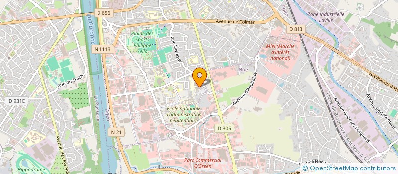 localisation de l'entreprise MONSIEUR ZOHEIR ABIDAT  AGEN