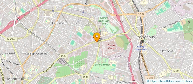 localisation de l'entreprise MONSIEUR ZOHEIR BOUARFA à MONTREUIL