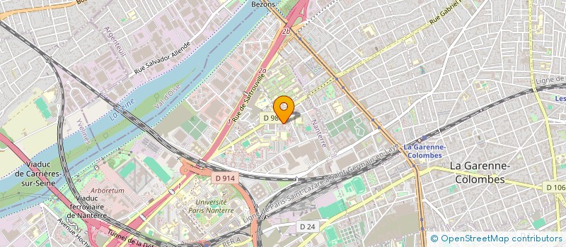 localisation de l'entreprise MONSIEUR ZOHEIR BOUKHOUIDEM  NANTERRE