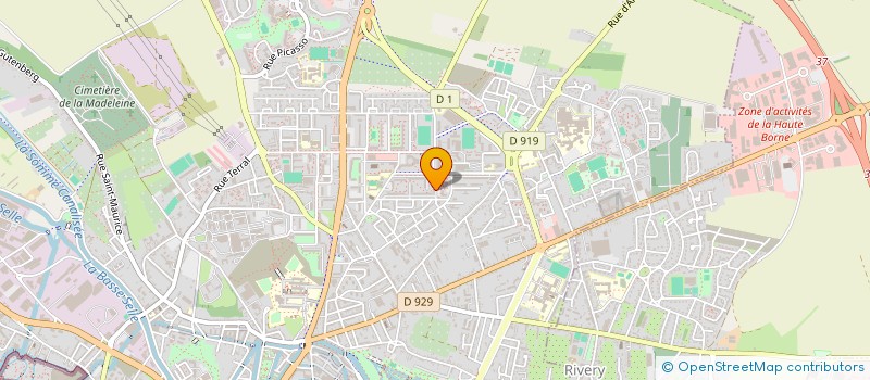 localisation de l'entreprise MONSIEUR ZOHEIR CHEBILA à AMIENS