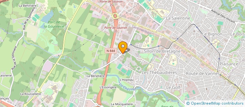 localisation de l'entreprise MONSIEUR ZOHEIR DERMECHE  SAINT-HERBLAIN