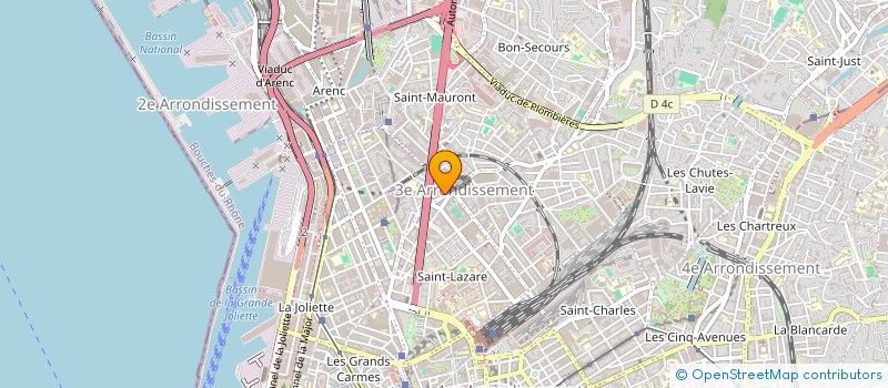 localisation de l'entreprise MONSIEUR ZOHEIR RAHMANI  MARSEILLE