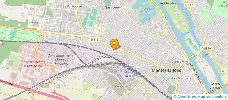 localisation de l'entreprise MONSIEUR ZOHEIR SOUAMES  MANTES-LA-JOLIE