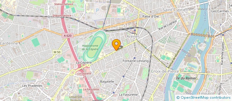 localisation de l'entreprise MONSIEUR ZOHEIR TOUMI  TOULOUSE