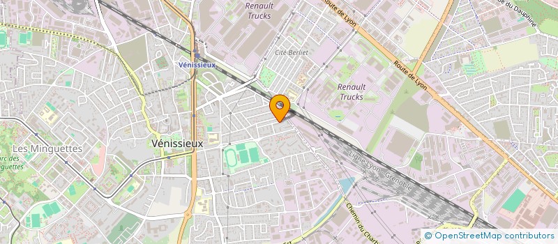 localisation de l'entreprise MONSIEUR ZOHER SABER  VENISSIEUX