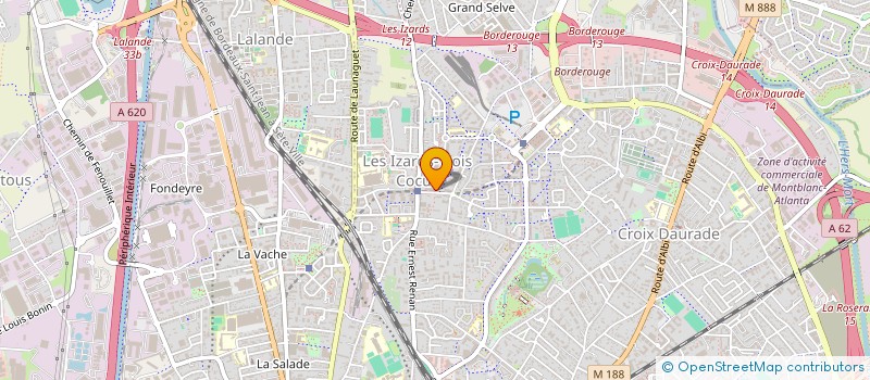 localisation de l'entreprise MONSIEUR ZOHIR BELADJAL  TOULOUSE
