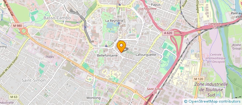 localisation de l'entreprise MONSIEUR ZOHIR BELALIA  TOULOUSE