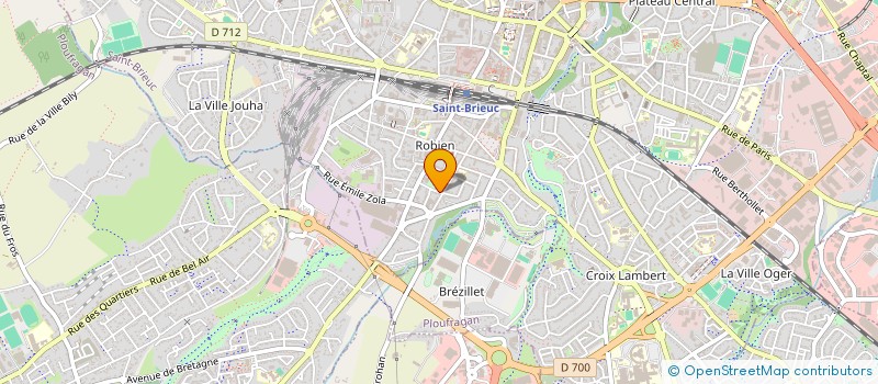 localisation de l'entreprise MONSIEUR ZOHIR BELHAJ à SAINT-BRIEUC