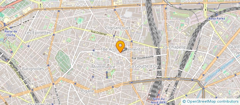 localisation de l'entreprise MONSIEUR ZOHIR BENLAMRI  PARIS