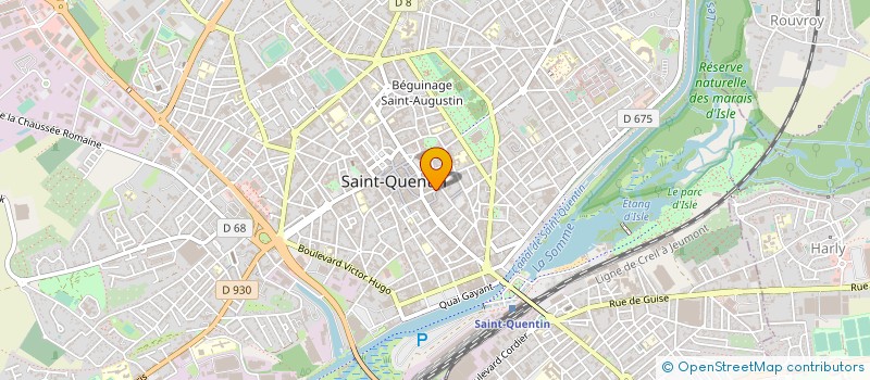 localisation de l'entreprise MONSIEUR ZOHIR EL GHARMAOUI à SAINT-QUENTIN