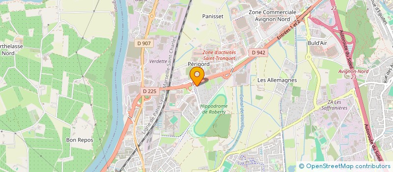 localisation de l'entreprise MONSIEUR ZOHIR EL OUARGHI  LE PONTET