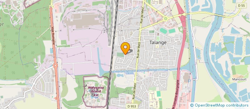 localisation de l'entreprise MONSIEUR ZOHIR MESSAOUDI  TALANGE