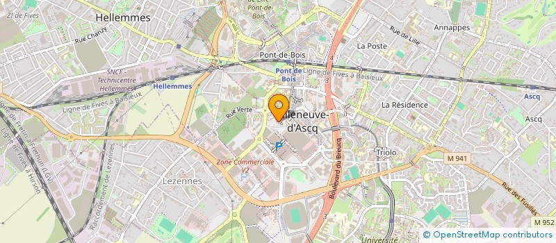 localisation de l'entreprise MONSIEUR ZOHIR SALMI à VILLENEUVE-D'ASCQ