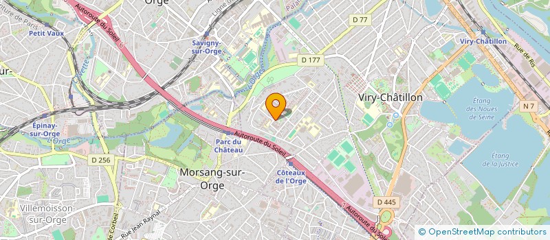 localisation de l'entreprise MONSIEUR ZOHOURI ATTEBI à VIRY-CHATILLON