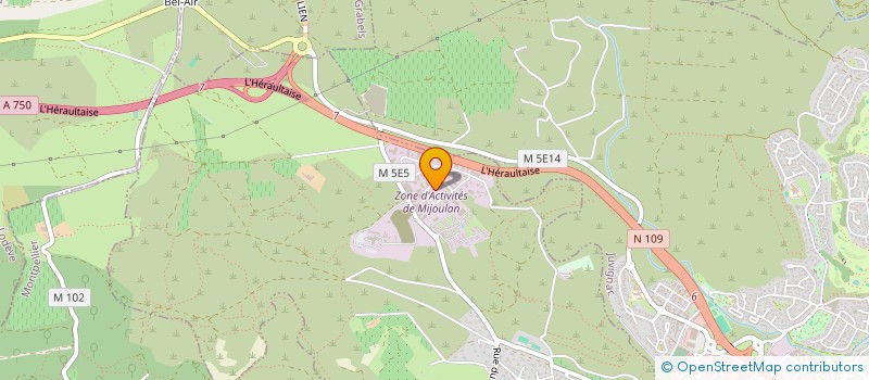 localisation de l'entreprise MONSIEUR ZOLTAN BENDINELLI  SAINT-GEORGES-D'ORQUES