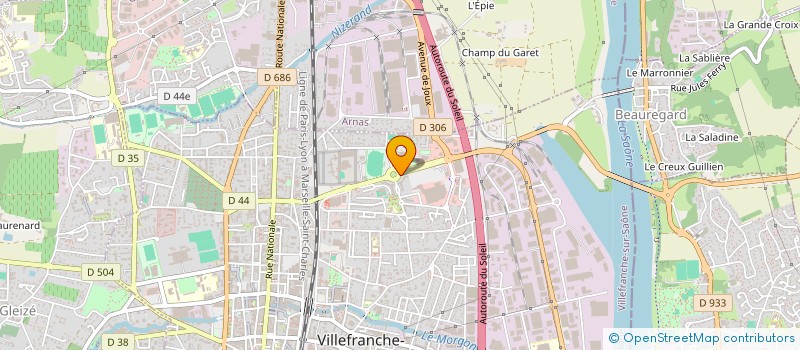 localisation de l'entreprise MONSIEUR ZOLTAN HOLZEISEN  VILLEFRANCHE-SUR-SAONE