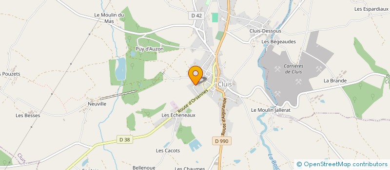 localisation de l'entreprise MONSIEUR ZOLTAN MOLNAR à CLUIS