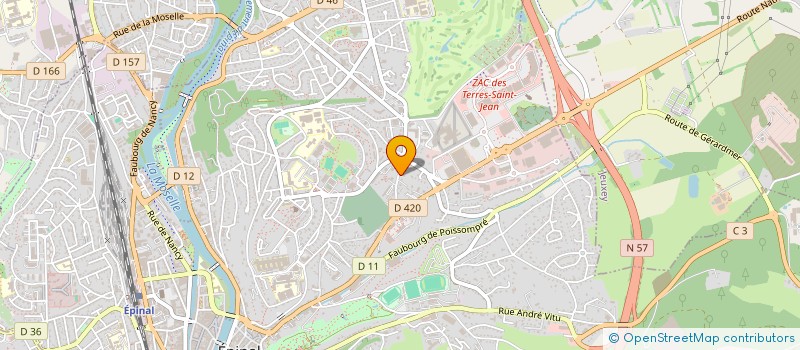 localisation de l'entreprise MONSIEUR ZOLTAN SZUCS à EPINAL