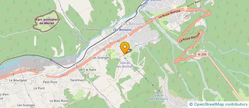 localisation de l'entreprise MONSIEUR ZOLTAN TOTH  CHAMONIX-MONT-BLANC