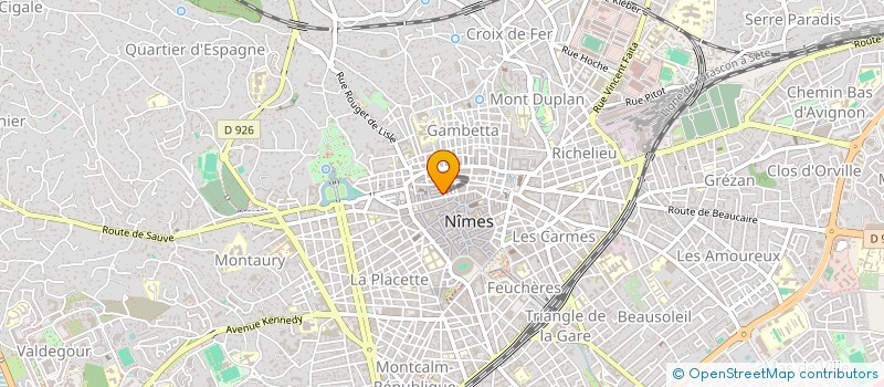 localisation de l'entreprise MONSIEUR ZOMBAQ SAIDE  NIMES