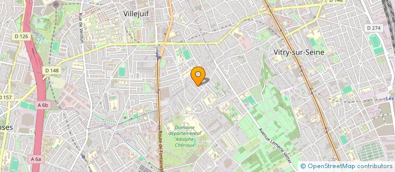 localisation de l'entreprise MONSIEUR ZONG-YOU KE  VITRY-SUR-SEINE