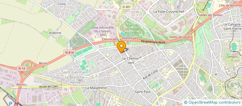 localisation de l'entreprise MONSIEUR ZORAN BEKIC à CAEN