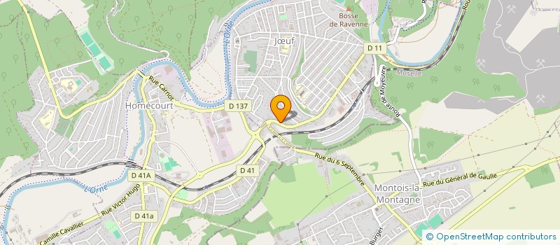 localisation de l'entreprise MONSIEUR ZORAN BELJIC  JUF