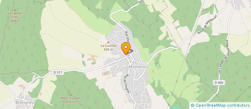 localisation de l'entreprise MONSIEUR ZORAN BILENJ  LONGEVELLE-SUR-DOUBS