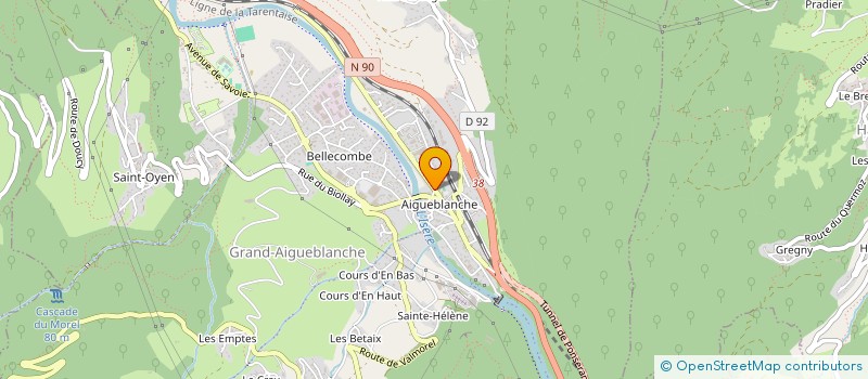 localisation de l'entreprise MONSIEUR ZORAN CHIMINELLO  GRAND-AIGUEBLANCHE