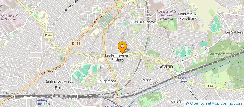 localisation de l'entreprise MONSIEUR ZORAN DORDEVIC à SEVRAN