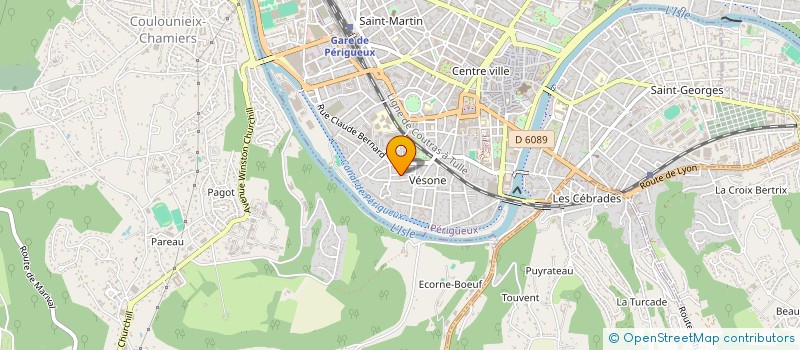localisation de l'entreprise MONSIEUR ZORAN GRBIC à PERIGUEUX