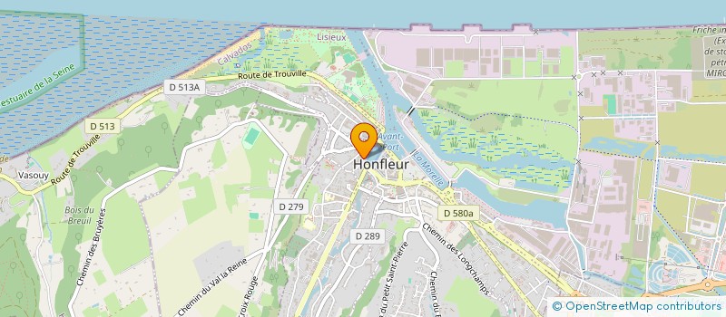 localisation de l'entreprise MONSIEUR ZORAN MILJKOVIC  HONFLEUR