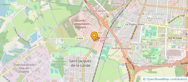 localisation de l'entreprise MONSIEUR ZORAN NIKOLIC  SAINT-JACQUES-DE-LA-LANDE